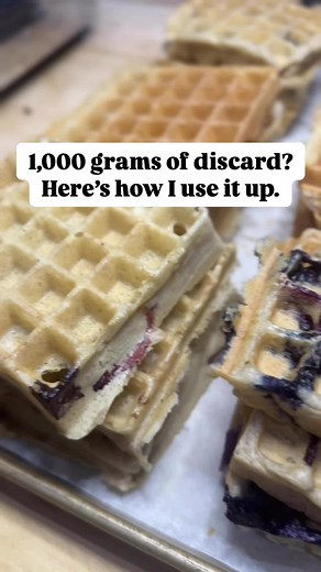 Easy Sourdough Discard Waffles Recipe for Families