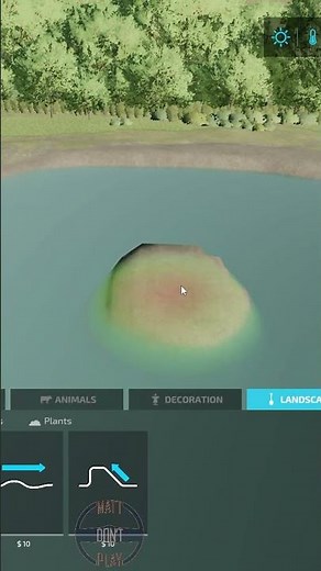 Building a POND from SCRATCH on Iowa Plains View | FS22 #shorts