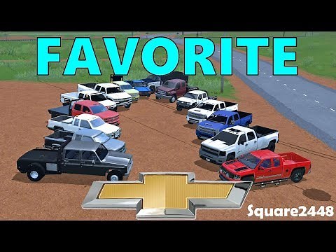 Farming Simulator 17 | Top 15 Favorite Chevy Trucks