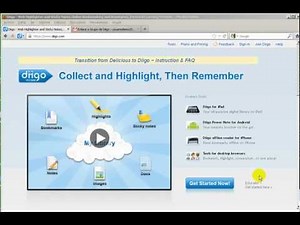 Uso de Diigo