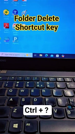Folder Delete Shortcut key |#trending |#video |#shorts