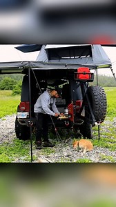 6.1K views · 48 reactions | Camping With Roof Top Tent Overland Jeep #bushcraft #build #camp #camping #survival #shelter #wildlife #outdoors #outdoor #viral #fyp #foryou | Survival In The Wild | Facebook