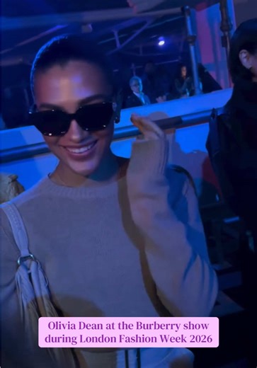 Olivia Dean Brings Glam to Burberry Fashion Show 2026