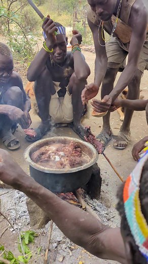 Traditional Cooking and Dining with the Hadzabe Tribe