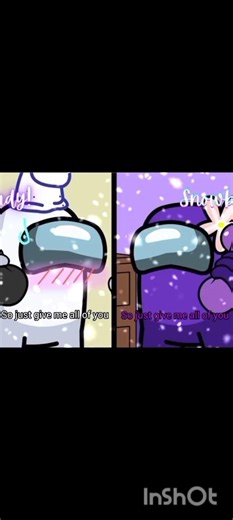 (Rewrite the Stars) Snowball x Sandy 💜🤍 #stastudios #shortvideo #edit