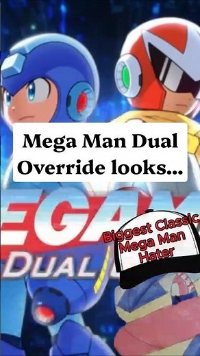 Mega Man Dual Override looks #megaman #capcom #gaming