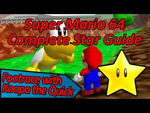 Footrace with Koopa the Quick - Super Mario 64 Complete Star Guide