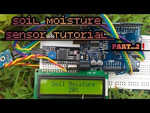 How to connect soil moisture sensor to Arduino/PART......2⁉