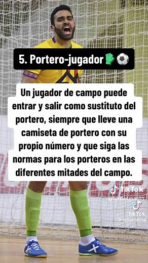 Las 8 reglas principales del futsal