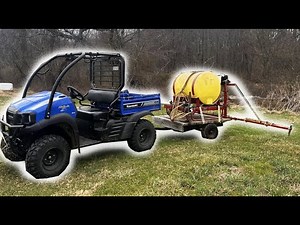 I Built a HOMEMADE Sprayer for my Farm!!!