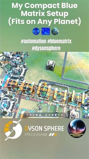 My Go-To Blue Matrix Setup (Simple & Compact) #shorts