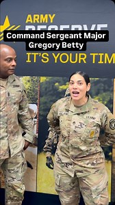 The current Command Sergeant Major of the Army Reserve (CSM) is Command Sergeant Major Gregory Betty. He is the 15th CSM of the Army Reserve. He serves as the principal enlisted advisor to the Commanding General, U.S. Army Reserve Command, and other senior Army leaders on matters related to the Army Reserve’s nearly 200,000 Soldiers. ✨ #army #armyreserve #goarmy #hoah | pgtherecruiter
