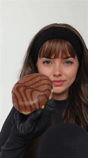 My favourite chocolate doughnut mukbang 🍩🤤 asmr eating no talking #asmr #eatingasmr #mukbangvideo #asmreating #foodtok #ai #chocolate