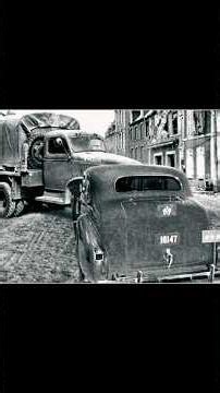 1945 The mysterious accident of US General Patton in Mannheim. Was it a planned assassination? #ww2