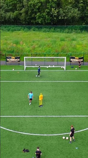 Basic 2 Shot Shooting Drill | #training121 #football #shootingdrills#strikertraining #shootingtips