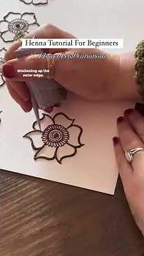 Henna tutorial for beginners