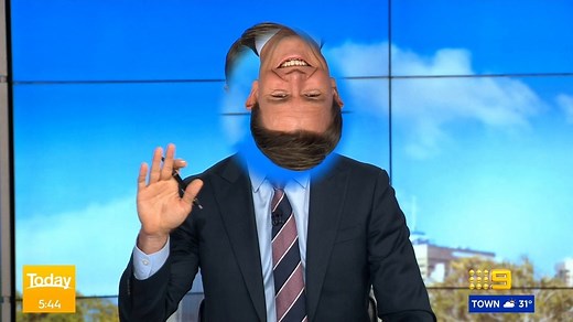 14K views · 102 reactions | ZOOM FAIL 藍 A US congressman has gone viral after a Zoom filter mishap which stuck him upside down during a hearing. #9Today | TODAY | Facebook