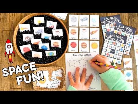 Solar System for Kids: How to Teach Space with Hands-on Activities (Preschool & Kindergarten)