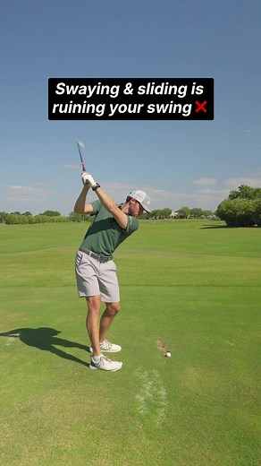 Improve Your Golf Swing: Avoid Swaying & Sliding