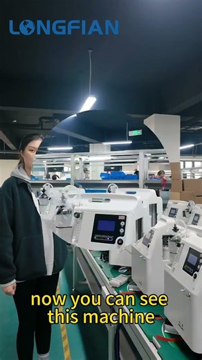 Longfian will test the each oxygen concentrator on automatic production line. #production #Longfian
