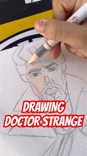 Drawing Doctor Strange ✍️ with Paint Makers