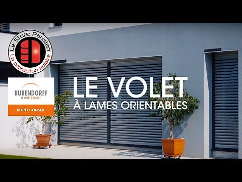 Volet iD3 à lames orientables Bubendorff - Le Store Parisien