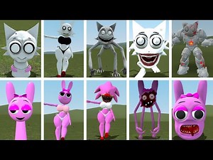 NEW SPRUNKI WENDA VS ALL SPRUNKI PINKI LOVE POPPY PLAYTIME CHAPTER 4 In Garry's Mod!.....