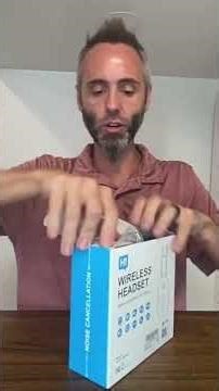 Unboxing the Wireless Headset