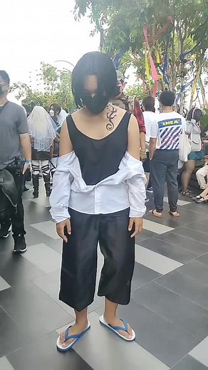 ขนมผม #tokyorevengers #ไมค์กี้ #mikeycosplay #sanomanjirocosplay #tunjiro #ทันจิโร่ #ไยบะ