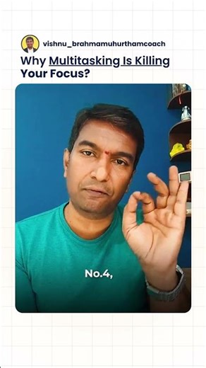 Why Multitasking Is Killing Your Focus?