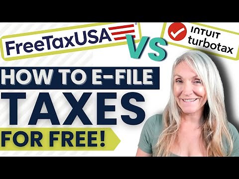 How To E-file Your Taxes For FREE For Any Situation! 1099, W-2, K-1 & More - FreeTaxUSA vs TurboTax