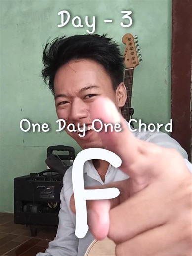 F ကို ဘယ်လိုကိုင်ကိုင် အသံမထွက်ဘူး 🥺 Fကြောင့် ဂစ်တာဆက်မတီးတော့ဘူး ဆိုတဲ့ လူတွေအတွက်🙂 ဒီ video က တကယ့် ရွှေဖြစ်မှာ✨ saveပြီး ရအောင် လေ့ကျင့်လိုက်တော့📌 #onedayonechord #myanmartiktok #guitarlesson #guitar #fyp