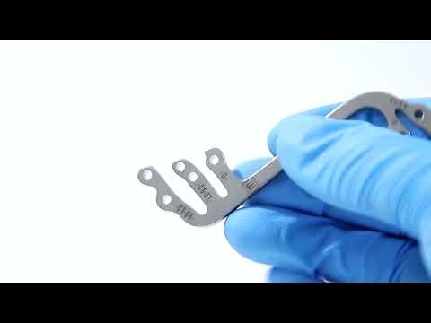 Dental Implant Surgical Drill Guide Locator Tooth Measuring Ruler Calipers Bone Ridge