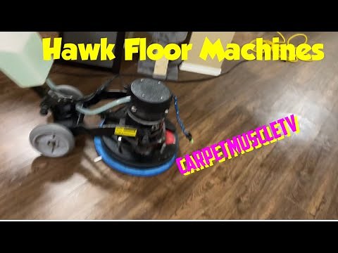 The Hawk has landed. Hawk floor machines. Vlm carpet cleaning.