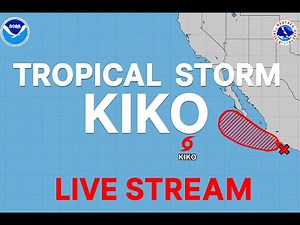 🔴 LIVE 24/7 — Tropical Storm Kiko (Eastern Pacific)