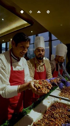 The festive season begins with a swirl of sweetness.