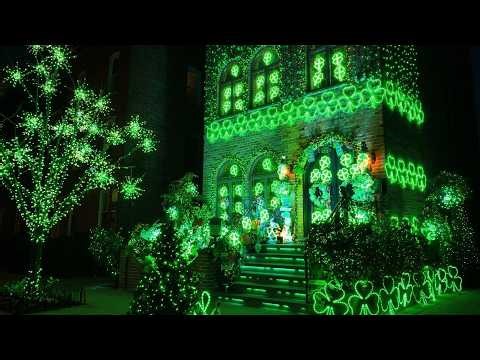 Famous St. Patrick’s Green House in Bay Ridge Brooklyn 🍀 Ferry Ride and Waterfront Walk