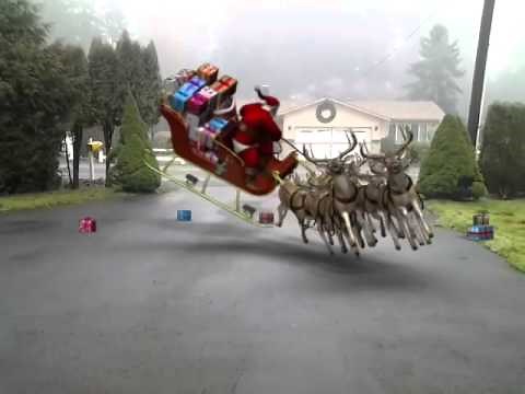 SANTA'S Christmas Sleigh Crash