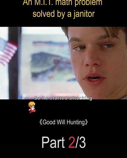 Janitor Solves Math Problem at MIT | Good Will Hunting Movie Scene