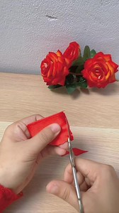 Ribbon Embroidery tutorial 🩷🩵 #ribbonembroiderydesign #ribbonembroiderytutorial #embroideryforbeginners #sulampita #embroiderycraft | Asnimar Embroidery