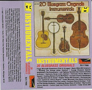 Various - 20 Bluegrass Originals: Instrumentals