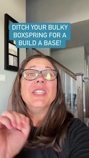 1.7K views | Ditch your bulky boxspring for a build a base! These are awesome for tighter spaces where manoeuvring an inflexible box doesn’t work. You can build the base in place! #mattress #smallspacefurniture #boxspring | International Furniture Wholesalers | Facebook