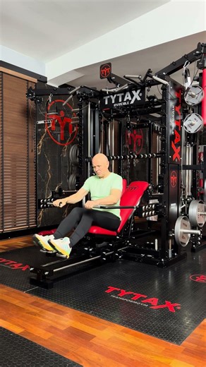 ULTIMATE GYM - Best Back Exercise on TYTAX Machine | Strengthen Your Back! #motivationalstatusking