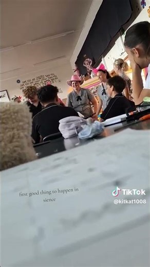 In my Science class thanks Kaitlin for video #science #class #yr9 #2026 #valentinesday #fyp #funny