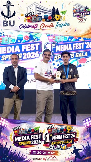 🎉 Celebrate. Create. Inspire. | BU Media Fest 2026 #YTShorts | Bahria University #bahriauniversity