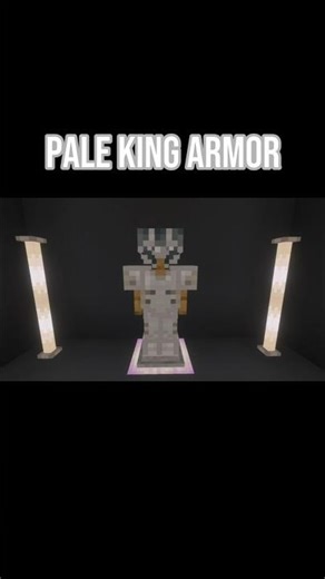 How To Make Pale King Armor In Minecraft