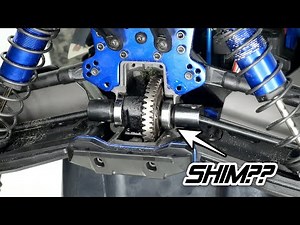 Traxxas Sledge Tipp - Differentiale shimmen [German]