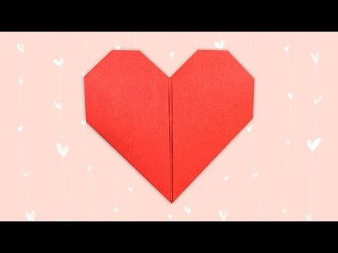 Cách Gấp ❤️ TRÁI TIM ❤️ Giấy Đơn Giản Trong 3 Phút / MIA Art & Craft