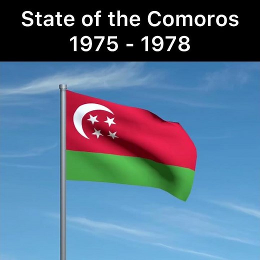 🇰🇲Comoros Flag History🇰🇲