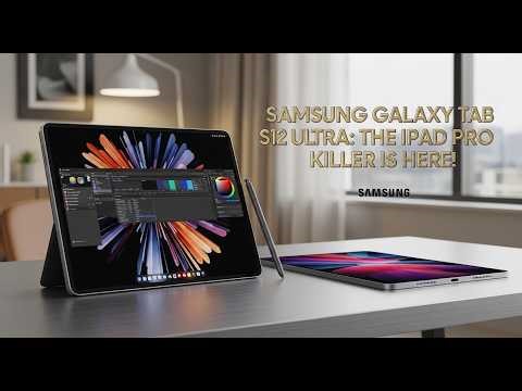 Samsung Galaxy Tab S12 Ultra: The iPad Pro Killer is HERE! 💻🔥